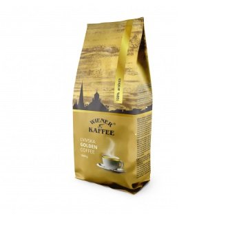 Кофе в зернах Венский кофе Lvivska Golden Coffee Зерно 1кг (4820000373906) VZ000069270F фото