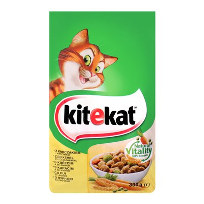 Сухой корм для кошек Kitekat Курица с овощами 300г. (5900951248856) VZ000029604F фото