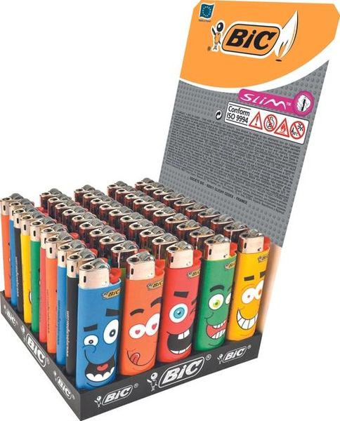 Зажигалка BIC J23 Позитив 50 шт (3086126795669) VZВ00158005NF фото