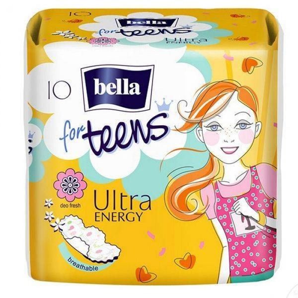 Гигиенические прокладки Bella for Teens: Ultra Energy 10 шт (5900516302405) VZВ00189489NF фото