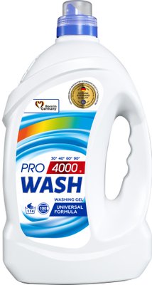 Гель для прання Pro Wash Універсальний 4 кг (4260637722119) VZВ00299483NF фото