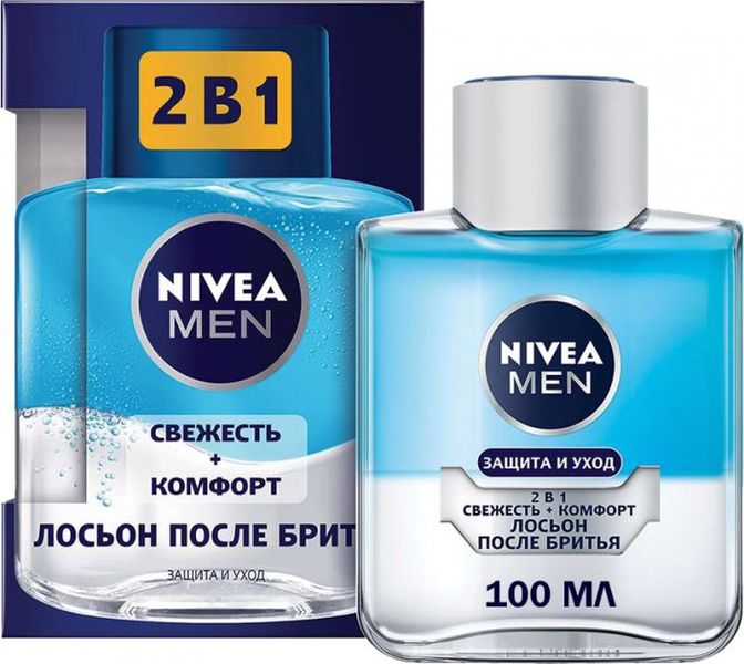 Лосьон-бальзам после бритья Nivea Men с ментолом и провитамин В5 100 мл (4005900361479) VZВ00279804NF фото