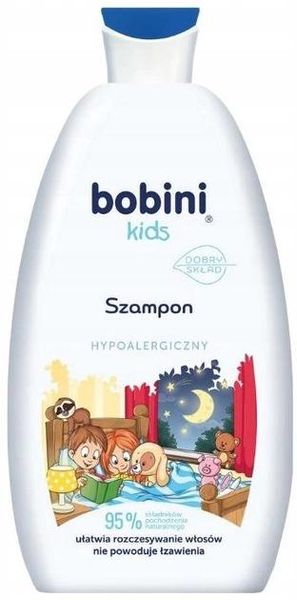 Шампунь для волос Bobini Kids гипоаллергенный детский 500 мл (5900931033281) VZ000077559F фото