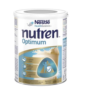 Ентеральне харчування Nestle Nutren Optimum Нутрен Оптімум 400 г (7613032861865) VZВ00305998NF фото
