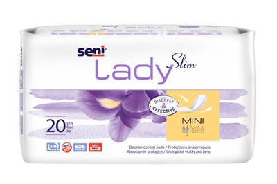 Прокладки урологические SENI LADY SLIM mini. (20 шт.) (5900516699093) VZВ00293942NF фото