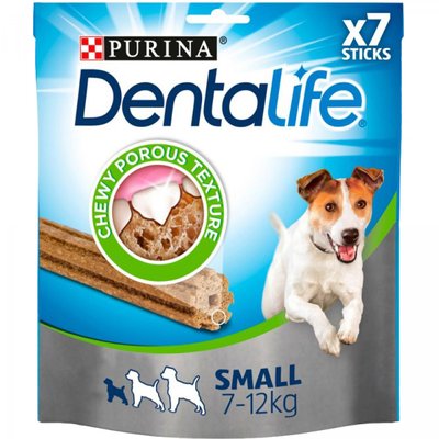 Ласощі для дорослих собак дрібних порід DentaLife Small для підтримки здоров'я порожнини рота 115 г (7613035379817) VZ000076538F фото