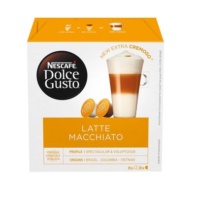 Кава в капсулах NESCAFE Dolce Gusto Latte Macchiato 16 шт 183.2 г (7613037491357) VZ000063366F фото
