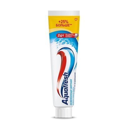 Зубная паста Aquafresh освежающая - мятная 125 мл (5000469151010) VZВ00283791NF фото