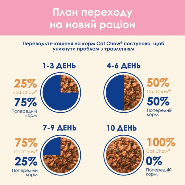 Влажный корм для котят Purina Cat Chow Kitten кусочки в желе с индейкой и цуккини 85 г (7613036595001) VZ000076760F фото