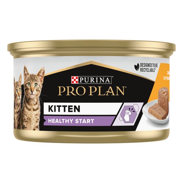 Влажный корм Purina Pro Plan Veterinary Diets Junior Паштет с курицей для кошек 85 г ( 8445290673688) VZ000077960F фото