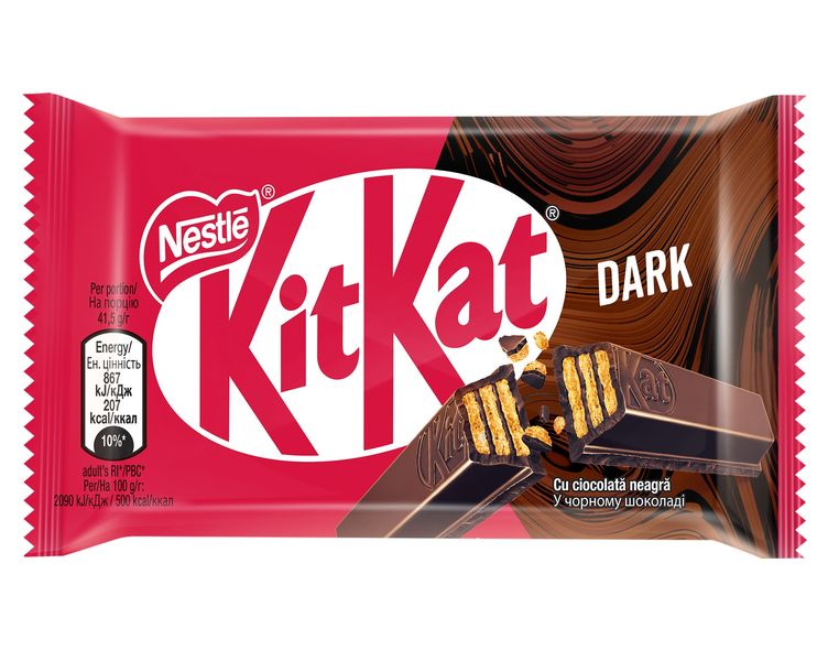 Батончик в черном шоколаде KitKat 41.5 г (8445290542311) VZ000076883F фото