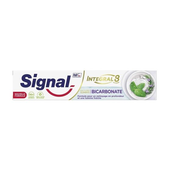 Зубная паста Signal Integral 8 Nature Elements Чистота и свежесть 75 мл (8710604781879) VZВ00295968NF фото