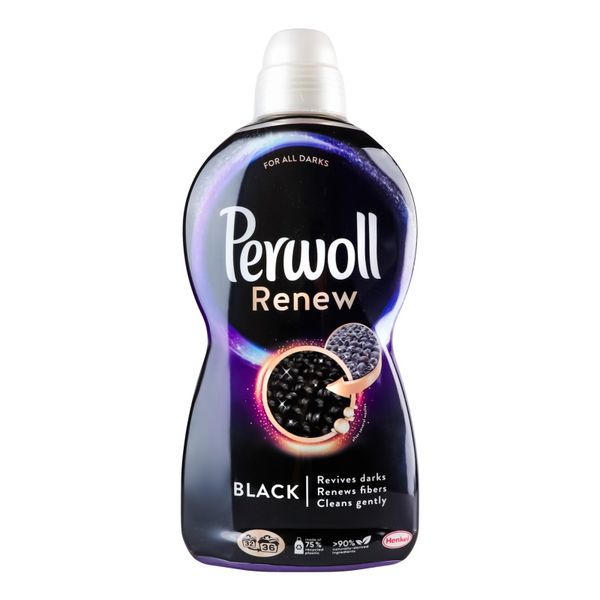 Гель для стирки Perwoll Renew Black для темных и черных вещей 1.98 л (9000101576740) VZВ00300701NF фото