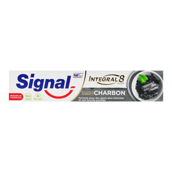 Зубная паста Signal Integral 8 Nature Elements Отб. и детокс с углем 75 мл (8710522417379) VZВ00295969NF фото