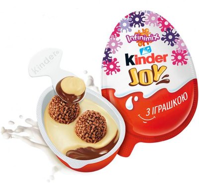 Шоколадне яйце Kinder Joy Ugly Dolls з вафельними кульками 20 г (80768258) VZ000068921F фото