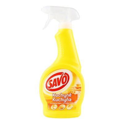 Спрей для чистки кухни Savo против жира 500 мл (8710908101236) VZВ00297124NF фото