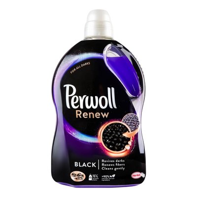 Гель для стирки Perwoll Renew Black для темных и черных вещей 2.97 л (9000101576030) VZВ00302309NF фото