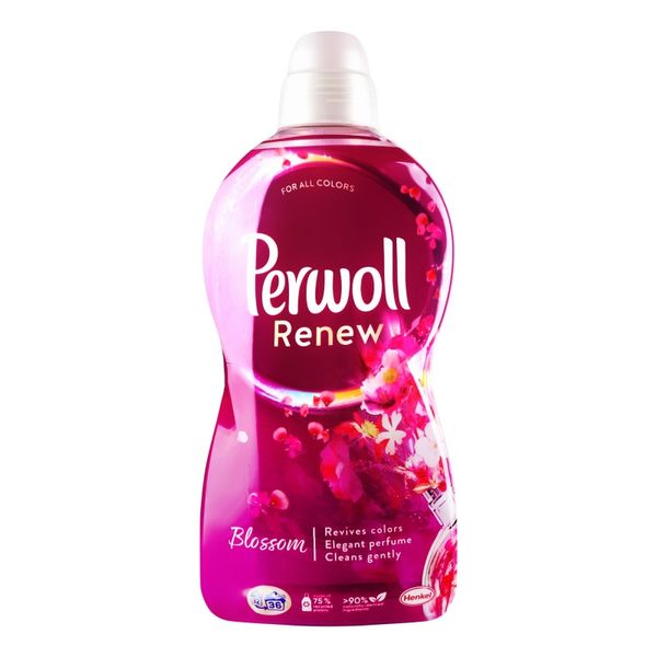 Гель для стирки Perwoll Renew Blossom Восстановление и аромат 1.98 л (9000101577778) VZВ00300702NF фото