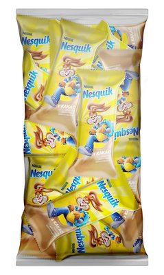 Конфеты Nesquik вафельные в молочном шоколаде с какао 400 г (8445291197268) VZ000078481F фото