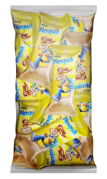 Конфеты Nesquik вафельные в молочном шоколаде с какао 400 г (8445291197268) VZ000078481F фото