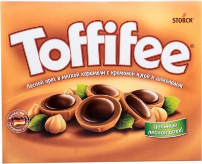 Цукерки Toffifee шоколадні 250 гр. (4014400905359) VZ000071032F фото