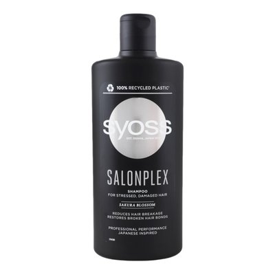 Шампунь Syoss SalonPlex с цветком сакуры для истощенных и поврежденных волос 440 мл (9000101277111) VZВ00099131NF фото
