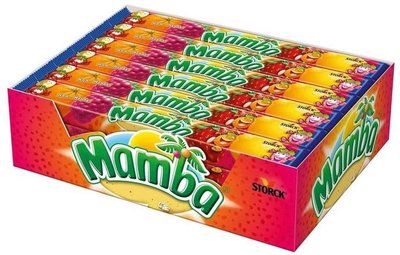 Жувальні цукерки-асорті Mamba 26.5 г (40144955) VZ000071034F фото