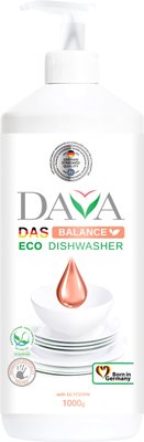 Екологічний засіб для миття посуду Dava Balance з гліцерином 1 кг (4260637724373) VZВ00299457NF фото