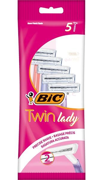 Набір бритв Bic Twin Lady без змінних катриджів 5 шт (3086127500934) VZВ00149077NF фото