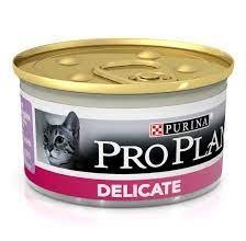 Влажный корм Purina Pro Plan Delicate Паштет для кошек с чувствительным пищеварением с индейкой 85 г ( 8445290173317) VZ000077122F фото