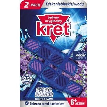 Туалетный блок для унитаза KRET Power Lavender 2 х 40г (5900931032611) VZ000073978F фото