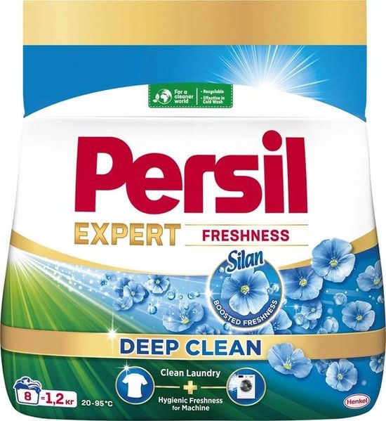 Стиральный порошок Persil Expert Deep Clean Автомат Свежесть от Silan 8 циклов стирки 1.2 кг (9000101804683) VZВ00313476NF фото