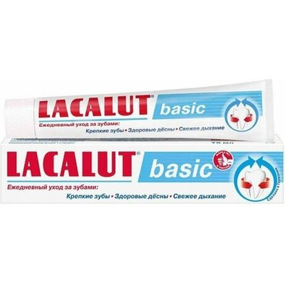 Зубна паста Lacalut Basic 75 мл (4016369696590) VZВ00282499NF фото