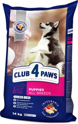 Сухий корм Club 4 Paws Premium для цуценят з високим вмістом курки 14кг.(4820083909696) VZ000028167F фото