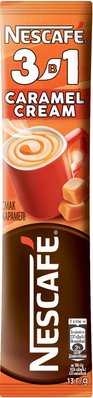 Кофейный напиток Nescafe Caramel cream 3в1 20пак*13г (7613036683920) VZ000075617F фото