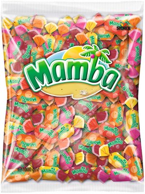 Жувальні цукерки Mamba Асорті 1 кг (4014400926606) VZ000071038F фото