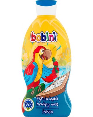 Гель-пінка для купання Bobini Kids 3в1 Папуга 330 мл. (5900931026351) VZ000062307F фото