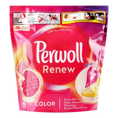 Капсулы для стирки Perwoll ReNew Color 32 шт (9000101571042) VZВ00300708NF фото