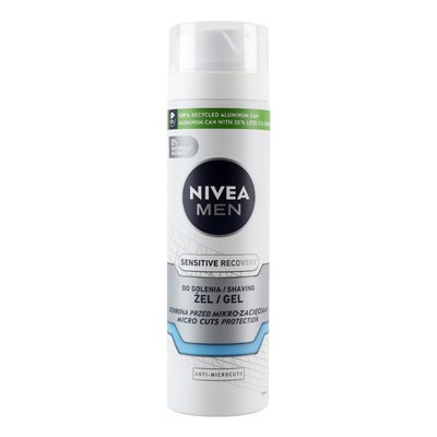 Гель для гоління Nivea Men для чутливої шкіри з екстрактом ромашки 200 мл (4005900313065) VZВ00282503NF фото