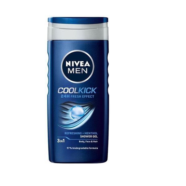 Гель для душа Nivea Men Экстремальная свежесть с ментолом 250 мл (4005808196531) VZВ00280130NF фото