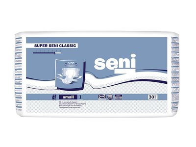 Підгузки для дорослих Seni Classic small 30 шт. (5900516696399) VZВ00189895NF фото