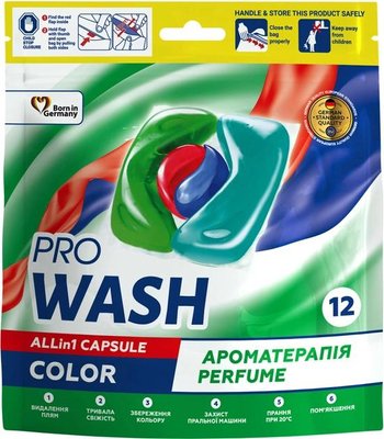 Капсулы Pro Wash Color 12 шт (4262396144393) VZВ00313587NF фото