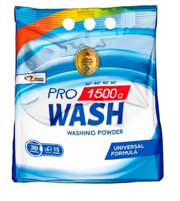 Порошок для прання ProWash універсальний 1500 г (4262396140623) VZВ00300208NF фото