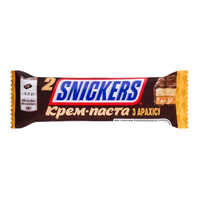 Батончик Snickers Creamy с арахисовым маслом 36.5 г (5900951310379) VZ000078542F фото