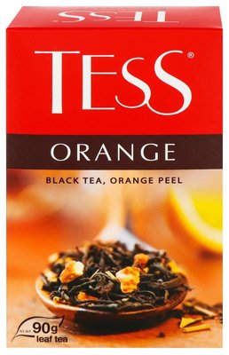 Чай TESS Orange Чорний з ароматом апельсину листовий 90 г (4823096800646) VZ000024190F фото