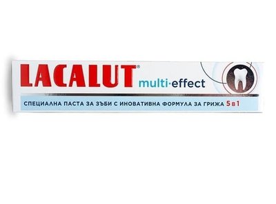 Зубна паста Lacalut Multi-effect 75 мл (4016369697313) VZВ00281478NF фото