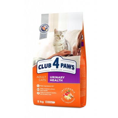 Сухой корм Club 4 Paws Premium для кошек, поддержка здоровья мочевыделительной системы 14 кг (4820083909375) VZ000029192F фото