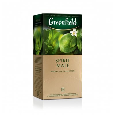 Чай Greenfield Spirit Mate Трав'яний пакетований 25 x 1.5 г (4823096805856) VZ000028451F фото