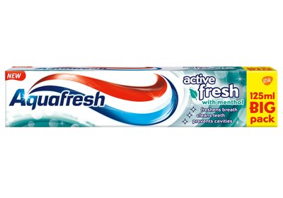 Зубна паста Aquafresh Заряд свіжості 125 мл (5054563087041) VZВ00282153NF фото