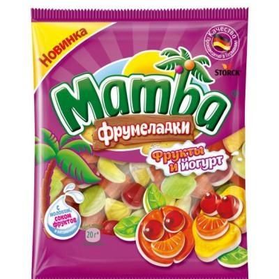 Жевательные конфеты Mamba Фрукты и Йогурт 72 г (4014400922912) VZ000071043F фото